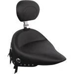 Mustang - 79120 Wide Touring Studded Solo Seat With Driver Backrest. Fixed Price $715.00.