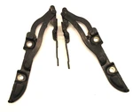 Bmw Oem E46 Convertible Left & Right Black Trunk Lid Hinge Set Mounts. Fixed Price $29.95.