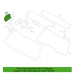 Genuine Oem Rear Liftgate Glass Latch For Bmw 323I 325I 325XI 530XI 535I Xdrive. Fixed Price $342.45.