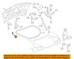 Gm Oem 14-15 Camaro Trunk Lid Components-bumper 23133542. Fixed Price $33.71.