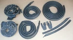 1971-73 Riviera Door Roof Trunk Lid Weatherstrip Seal 9PC Usa Metro Rubber Kit. Fixed Price $399.93.