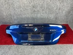 Bmw 08-13 E82 Rear Trunk Lid Shell Deep Sea Blue Metallic A76 W/ Spoiler Oem 89K. Fixed Price $337.49.