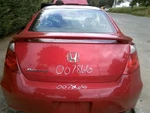 Trunk/hatch/tailgate Coupe With Spoiler Wing Style Fits 08-12 Accord 337233. Fixed Price $400.00.