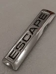 08 09 10 11 12 Ford Escape Rear Gate Lid Chrome Emblem Logo Badge Used Oem. Fixed Price $26.99.