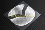 For 03 12 Mazda 6 Rear Trunk Emblem Logo Gray Carbon Fiber Insert Decal Speed. Fixed Price $14.99.