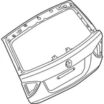 Genuine Bmw Trunk Lid 41627166105 New. Fixed Price $943.54.