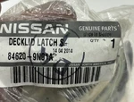 Genuine Nissan 84620-9N01A Trunk Latch Lock Striker 2009 2014--FREE Shipping--. Fixed Price $39.12.