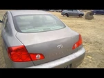 Trunk/hatch/tailgate 4 Door Sedan Fits 05-06 Infiniti G35 851013. Fixed Price $150.00.