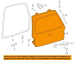 Ford Oem 09-14 Expedition Gate Hardware-lift 9L1Z7840010B. Fixed Price $1821.54.