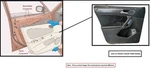 Left Blk Front Door Trim Panel Oem 2024 Ford Broncospt M1PZ7823943AC. Fixed Price $403.00.