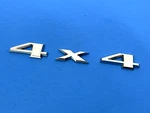 2002-2007 Jeep Liberty 4X4 Rear Trunk Lid Emblem Badge Logo Oem. Fixed Price $9.98.