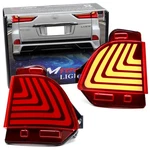 Full Led 3-IN-1 Tail/brake/sequential Signal Bumper Reflex For 16-21 Lexus LX570. Fixed Price $87.09.