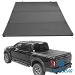 5 Ft Short Bed Hard Solid Tri-fold Tonneau Cover Fit For 2016-21 Toyota Tacoma. Fixed Price $307.97.