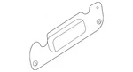 Genuine Nissan Deck Lid Bracket H4350-6LBMH. Fixed Price $121.67.