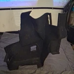 Rear Trunk Cover Panel Trim Left Side Mercedes R129 300SL SL320 SL500 Oem. Fixed Price $65.00.