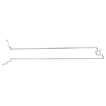 Cj Classics Trunk Lid Hinge Torsion Rod Pair Mustang Coupe/ Convertible 1965-.... Fixed Price $50.43.