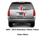 15893576 07 To 14 Suburban Tahoe License Cover Applique Trim W/ Camera Option. Fixed Price $80.10.