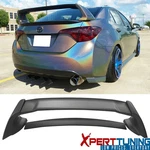 Fits 14-21 Toyota Corolla Sedan 4-DOOR Mugen Abs Rear Trunk Spoiler Wing. Fixed Price $85.99.
