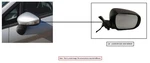 Lh Gry W/cam W/turn Signal Mirror Oem 2017 Nissan Pathfindr 1YR Wrnty 963029PF9D. Fixed Price $75.00.