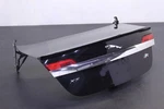 2009 2010 2011 Jaguar Xfr Rear Trunk Deck Lid Hatch Cover Spoiler Black Pel Iq. Fixed Price $559.99.