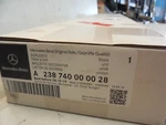 19-20 Mercedes W238 Class Rear Exterior Trunk Lid Chrome Trim Strip 2387400000. Fixed Price $120.00.