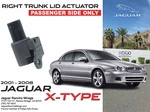 Jaguar X-type Trunk Lid Actuator All Years Sedan C2S46395 (passenger Side Only). Fixed Price $58.29.