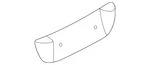 Genuine Porsche License Bracket 9J1-807-801-OK1. Fixed Price $80.05.