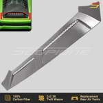 Scopione Carbon Rear Trunk Hood Bonnet Vents Engine Trim For Lamborghini Huracan. Fixed Price $1200.00.
