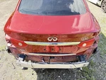 2016-2017 Infiniti Q50 Deck Lid Red. Fixed Price $150.00.