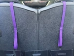 Mini Cooper Rear Seat Cargo Area (purple) Pull Straps (2). Fixed Price $24.00.