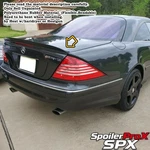 Spx Duckbill Rear Trunk Spoiler Fits Mercedes Benz C215 Cl 1999-2006 Coupe 284F. Fixed Price $127.80.