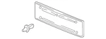 Genuine Volkswagen License Bracket 3D0-807-287-A-GRU. Fixed Price $163.69.