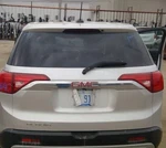 2018 2019 Gmc Acadia Rear Liftgate Hatch Assembly W/lamps Gan Silver. Fixed Price $1216.34.