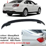 Fit Ford Taurus 2013-2019 Black Rear Trunk Spoiler Sport Wing Universal. Fixed Price $75.74.