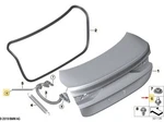 New Bmw Gran Coupe F44 Tailgate Ball Pin 41628259236 Genuine. Fixed Price $7.07.