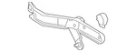 Genuine Volkswagen Lever 3D5-827-582-D. Fixed Price $336.54.