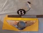 Bentley Continental Flying Spur Rear Trunk Switch Badge Emblem Genuine New. Fixed Price $389.00.