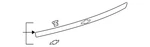 Genuine Gm 2006-2008 Malibu Deck Lid Finish Panel 15796681. Fixed Price $127.03.