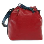 Louis Vuitton Epi Petit Noe Shoulder Bag Castilian Red Blue Lv Auth 137359. Fixed Price $264.00.