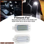 2X White 6000K 18-LED Courtesy Door Trunk Light For Mercedes W204 W212 W207 W221. Fixed Price $13.29.