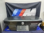 2001-2003 Bmw 525I Rear Cargo Trunk Decklid Titanium Gray Metallic #892. Fixed Price $550.00.