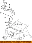 Gm Oem 99-05 Alero,grand Am Trunk Lid Components-hinge 22614642. Fixed Price $72.50.