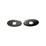 68-74 Corvette Rear Deck Lid Chrome Trim Bezels/pair (used-original) Gm #3918587. Fixed Price $30.00.