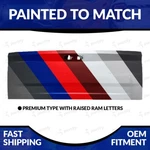 New Paint To Match Tailgate For 2011-2018 Dodge Ram W/ Letter Holes. Fixed Price $681.98.