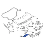 13-16 Fusion 15-16 Mustang Lincoln Mkz Deck Lid Latch Cover DS7Z54432A30A. Fixed Price $35.00.