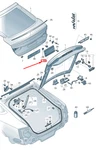 New Audi A5 Sportback F5 Rear Bumper License Plate Bracket 8W8827113B9B9. Fixed Price $96.14.