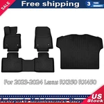 All Weather Floor Mats + Cargo Trunk Liner Fits For 2023-2024 Lexus RX350 RX450. Fixed Price $92.60.
