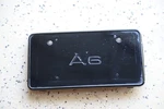 Genuine Audi A6 Trim For Licence Plate Black 4F0807285CB. Fixed Price $45.00.