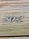 Vintage Used Oem Metal Triumph Spitfire Mk 2 Chrome External Emblem Script Badge. Fixed Price $30.00.