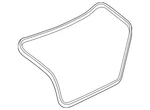 Genuine Nissan Deck Lid Seal 84830-9HS0A. Fixed Price $88.88.